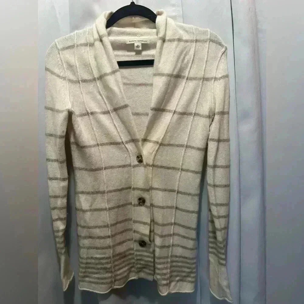 Banana Republic Cardigan Small, Lambswool cashmere blend - Picture 3 of 6